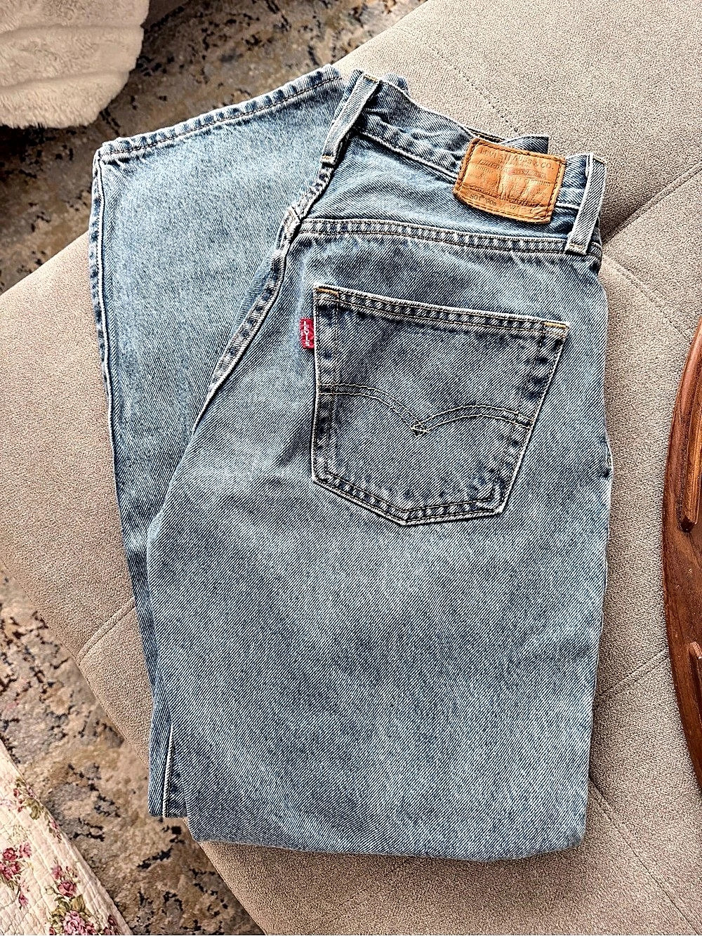 Levi's 501 '90s Women's Jeans Straight Leg Blue Waist 25